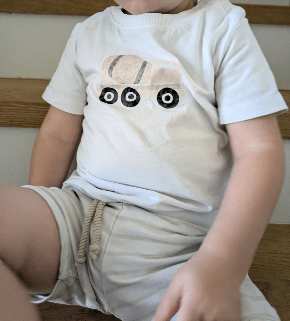 Bügelbild Betonmischer - Loewenknopf