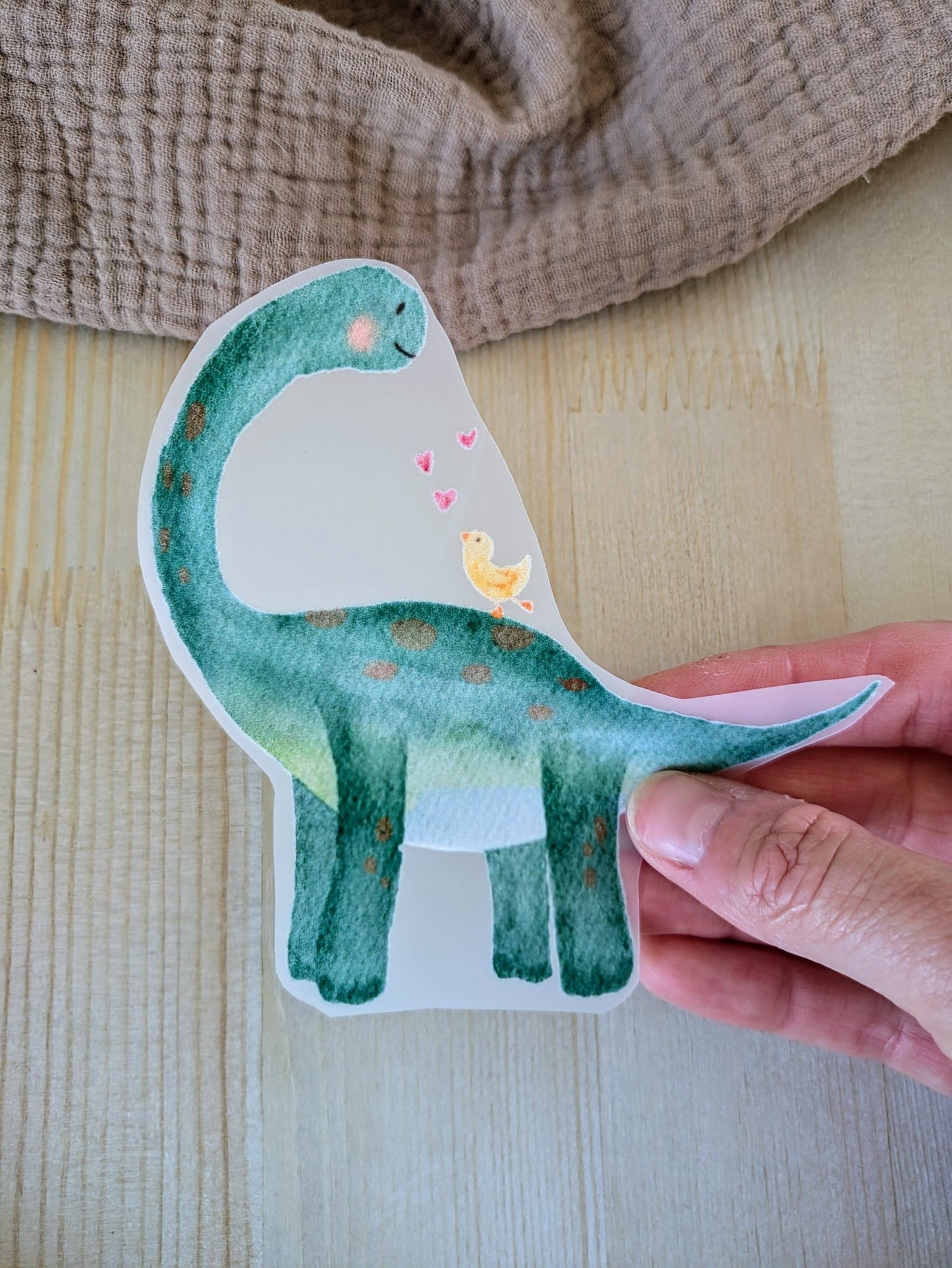 Bügelbild Dino - Loewenknopf