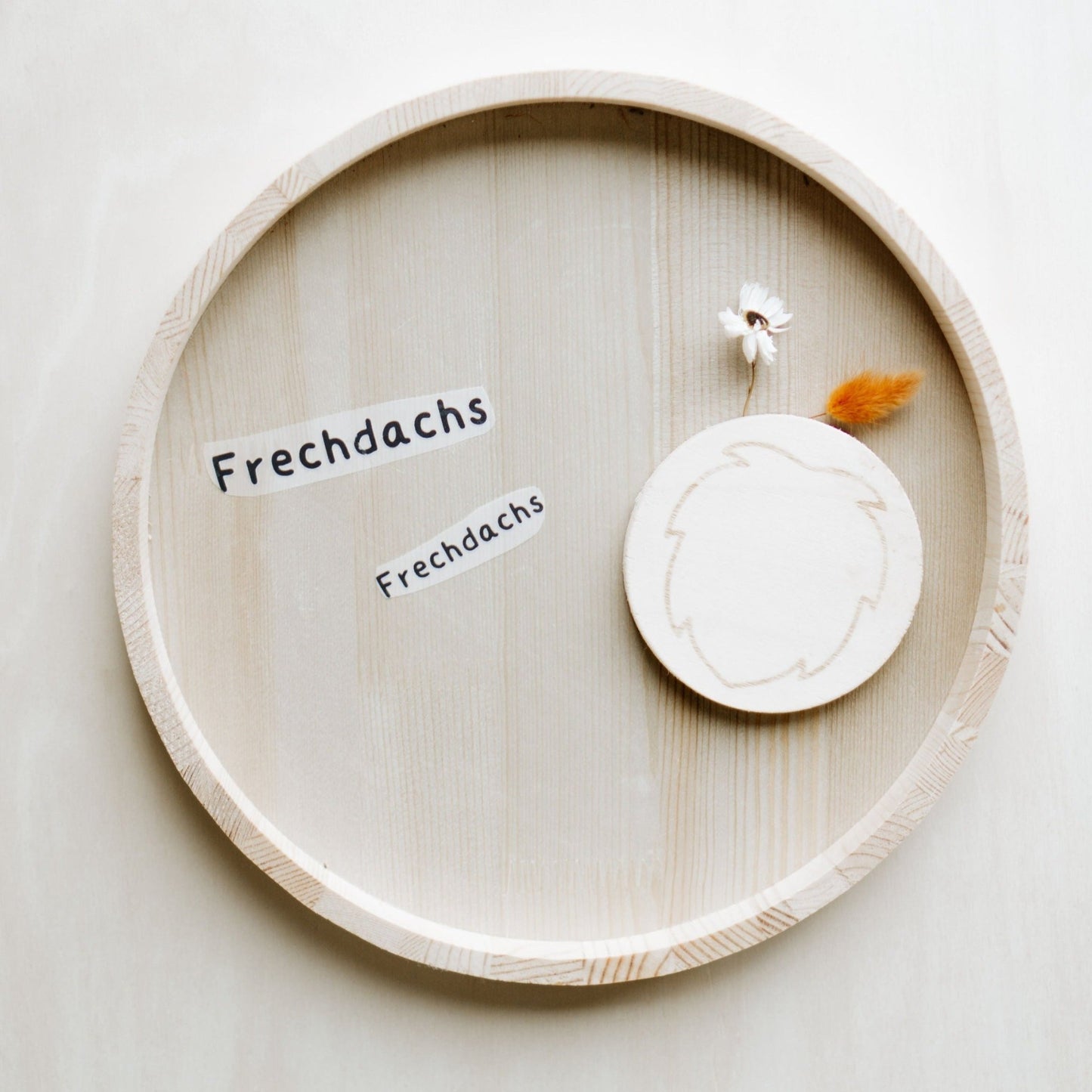 Bügelbild Frechdachs - Loewenknopf