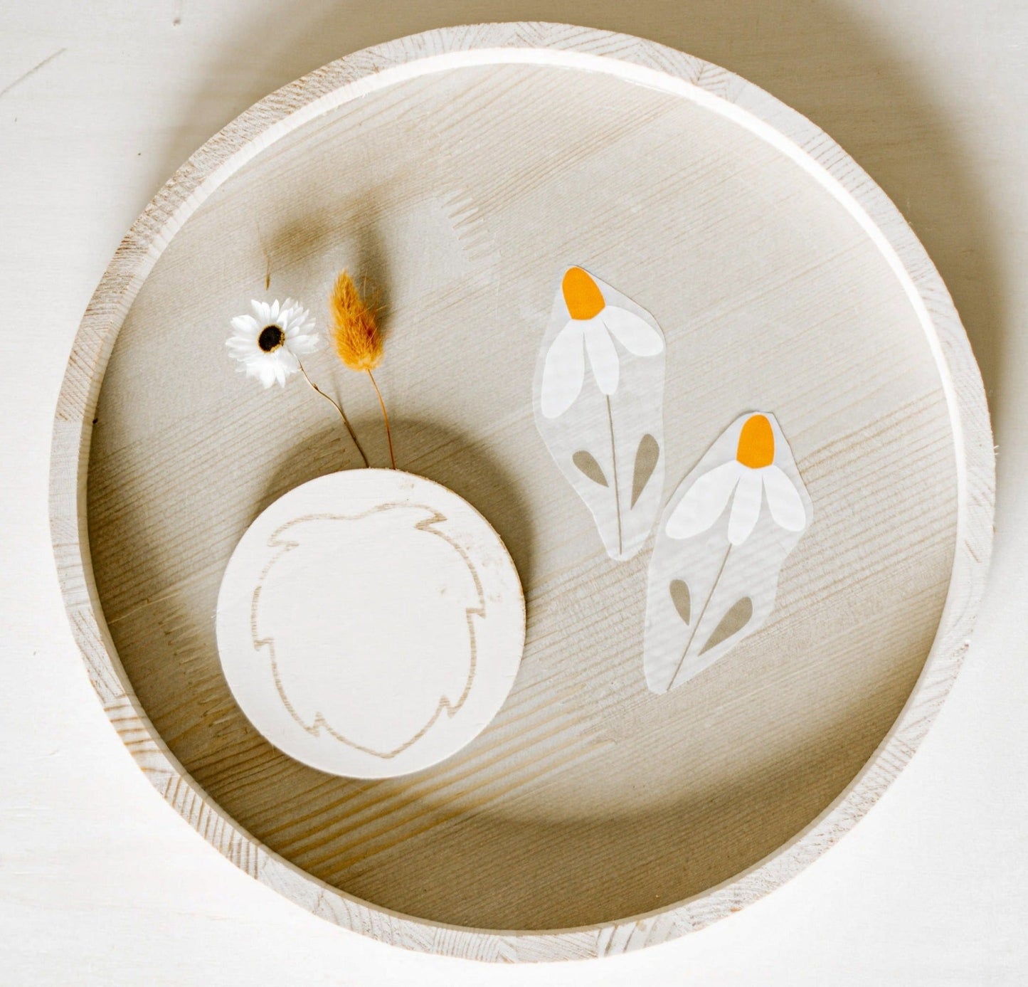 Bügelbild Gänseblümchen - Loewenknopf