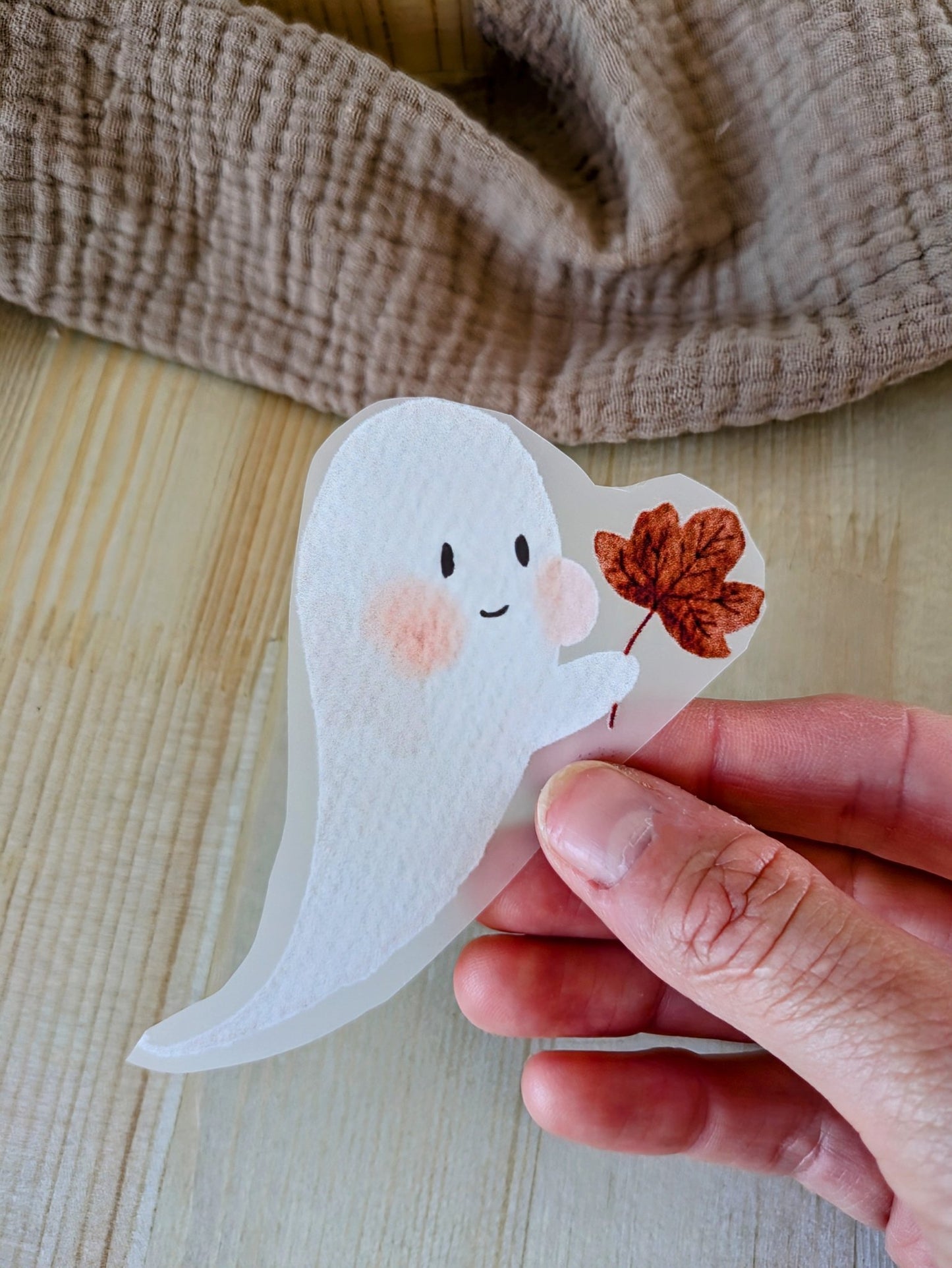 Bügelbild Gespenst - Loewenknopf