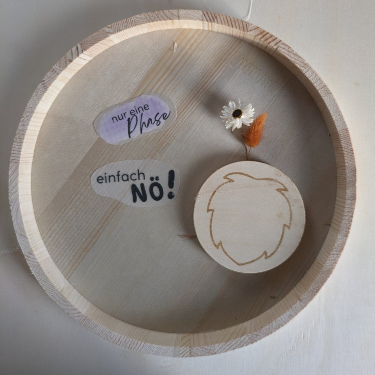 Bügelbilder "nur eine Phase" und "einfach NÖ!" - Loewenknopf