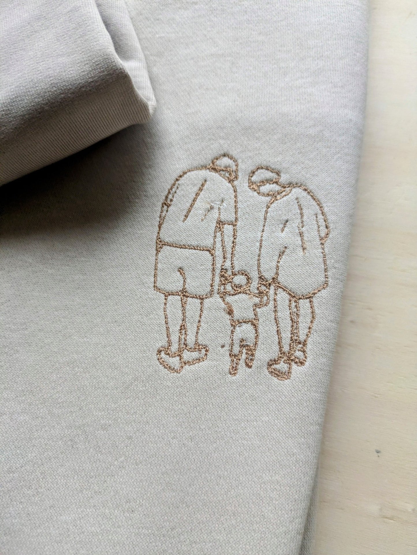 Mom Sweater | Stickerei - Loewenknopf