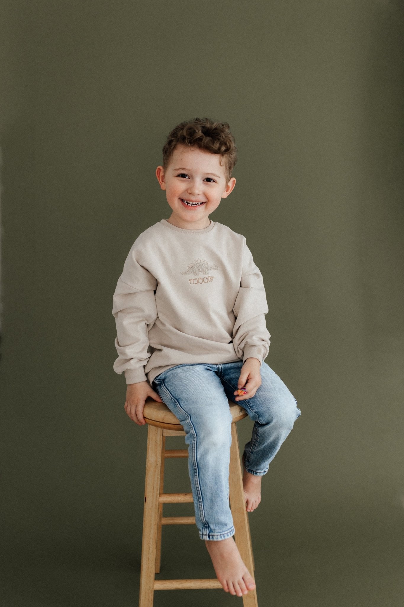 Oversized Sweater Dino - Loewenknopf