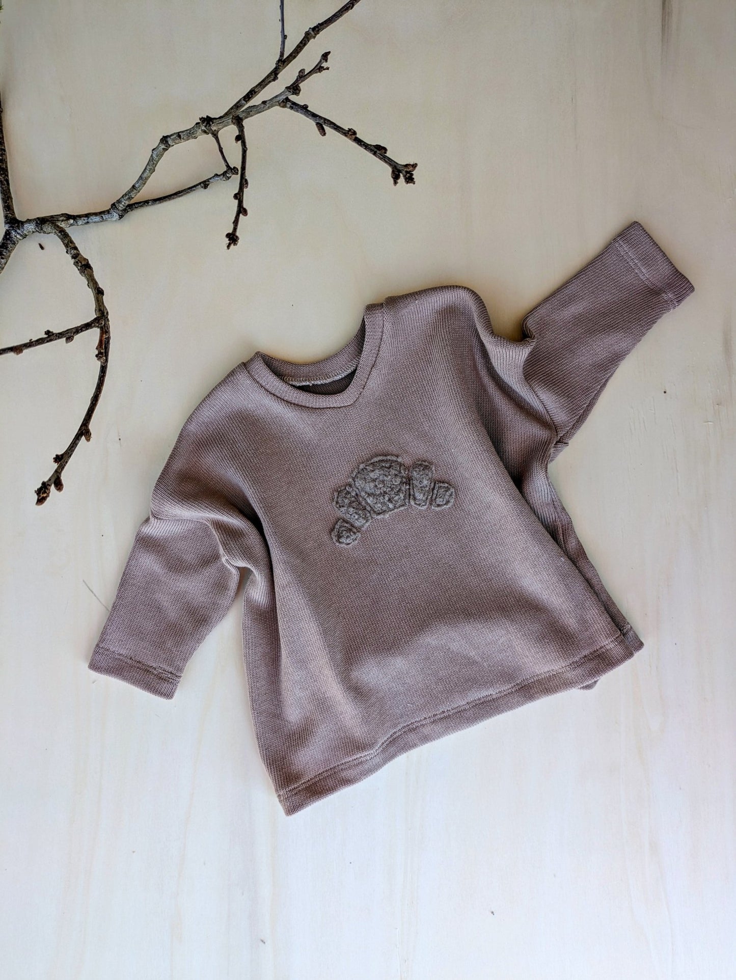 Oversized Sweater "Little Croissant" - Loewenknopf