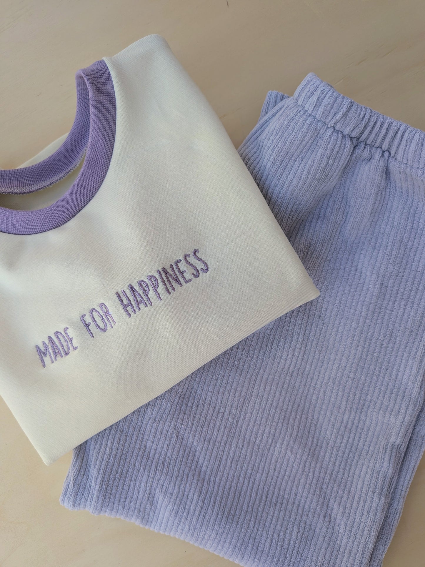 Oversized Sweater "made for happiness"